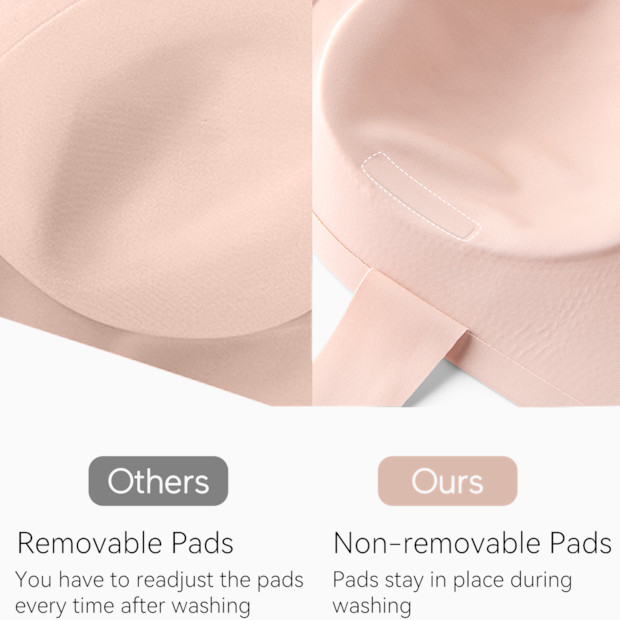 Momcozy Seamless Nursing Bra.