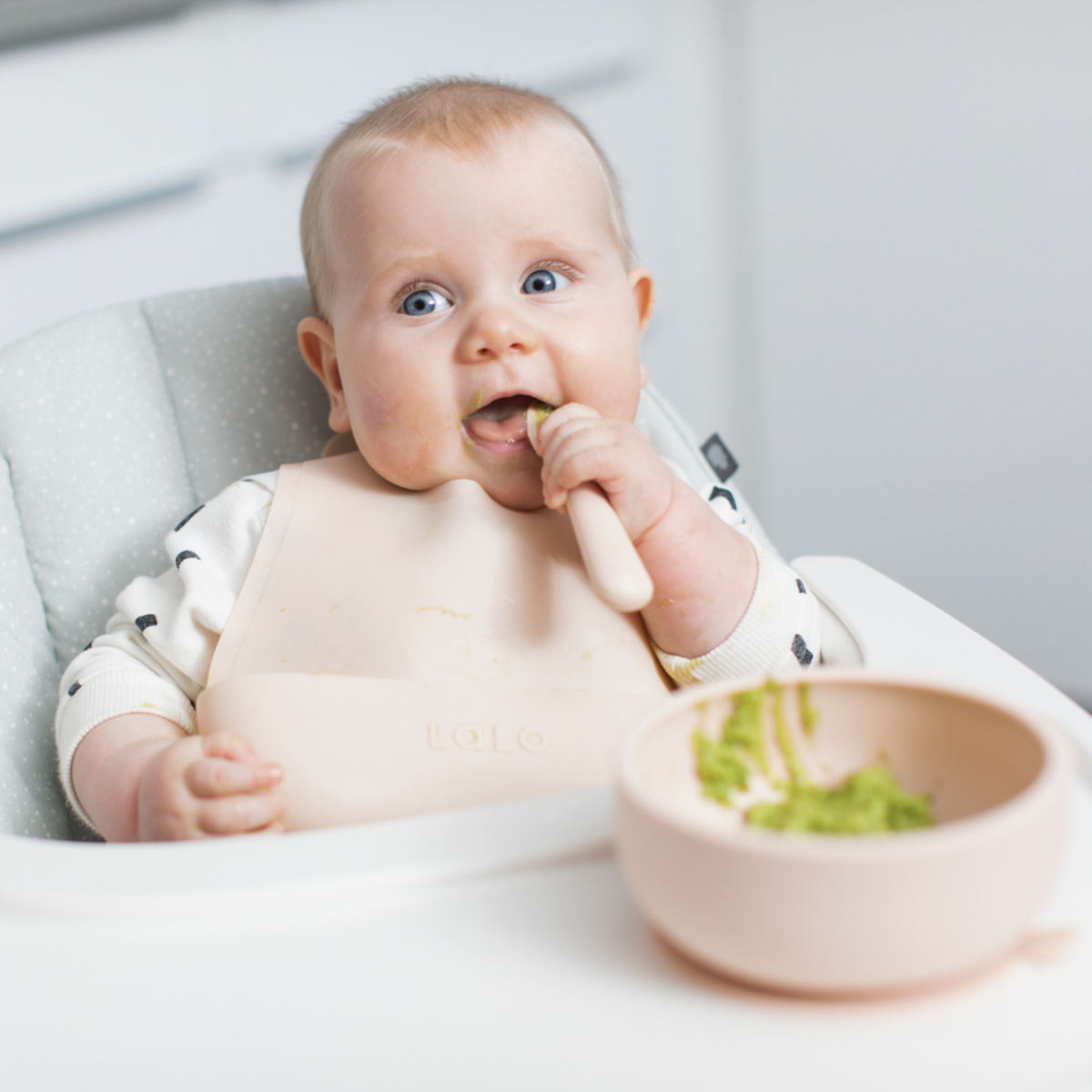 Lalo Little Spoon - Grapefruit, 4.