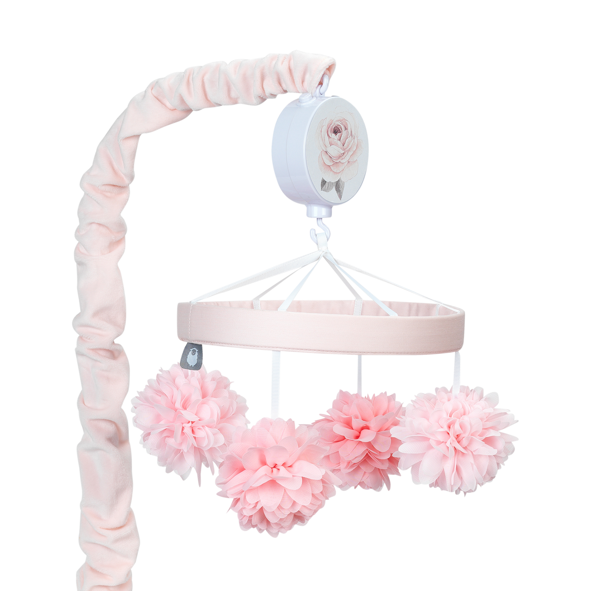 Lambs & Ivy Musical Baby Crib Mobile - Botanical.