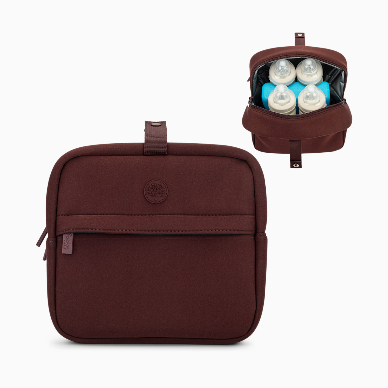Parker Baby Co. Drift Neoprene Bottle Cooler - Raisin.