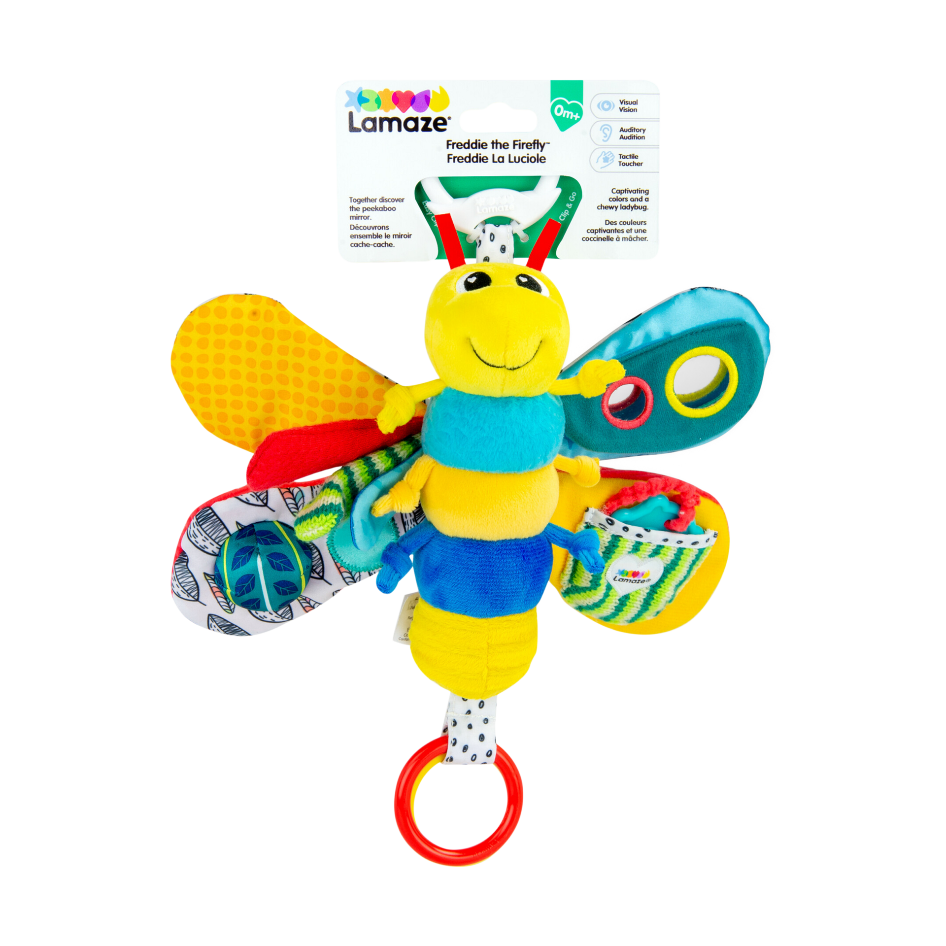 Lamaze Freddie The Firefly Clip & Go Stroller Toy.
