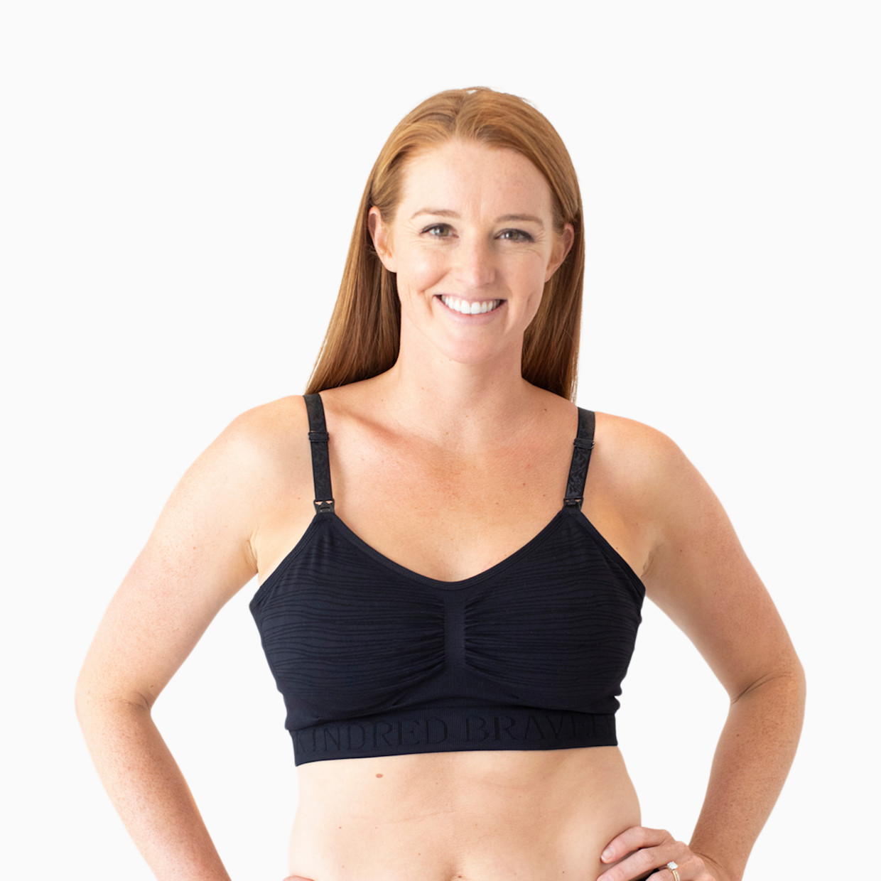 Kindred Bravely Sublime Hands Free Pumping Bra - Black, 2X.