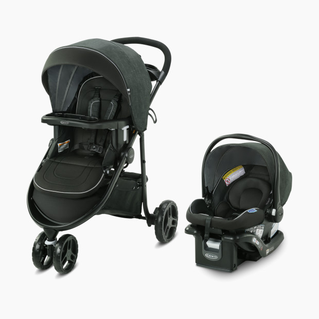 Graco Modes 3 Lite DLX Travel System with SnugRide 35 Lite LX Infant Car Seat - West Point.