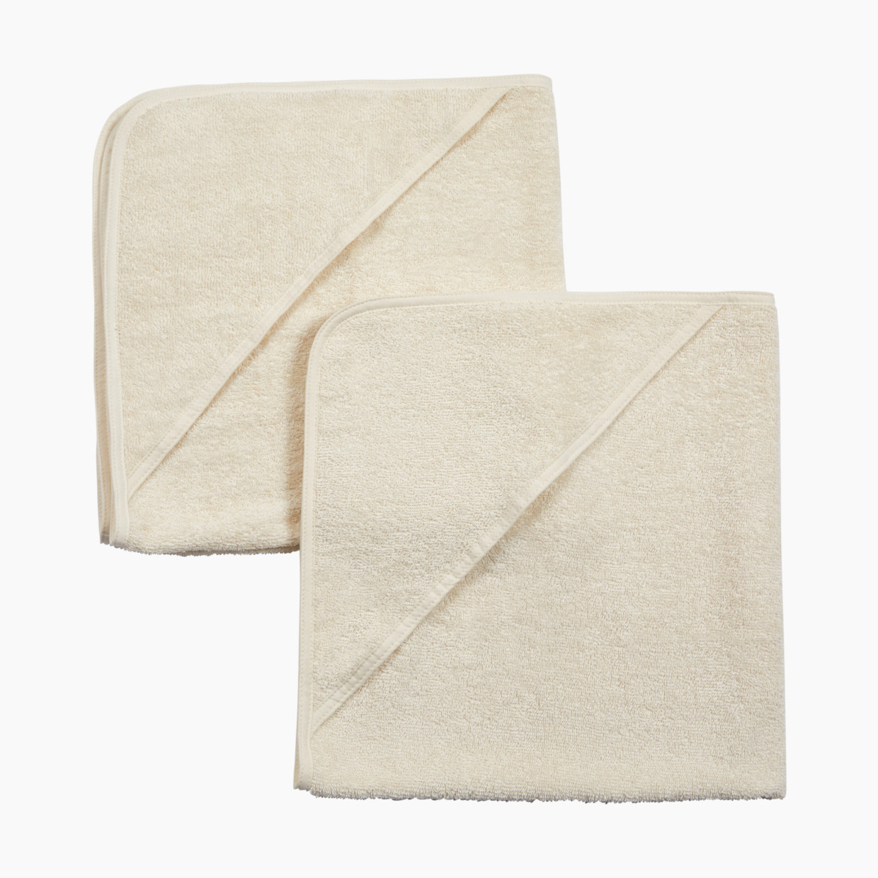 Tiny Kind Hooded Towel (2 Pack) - Antique White, 0-24 M.