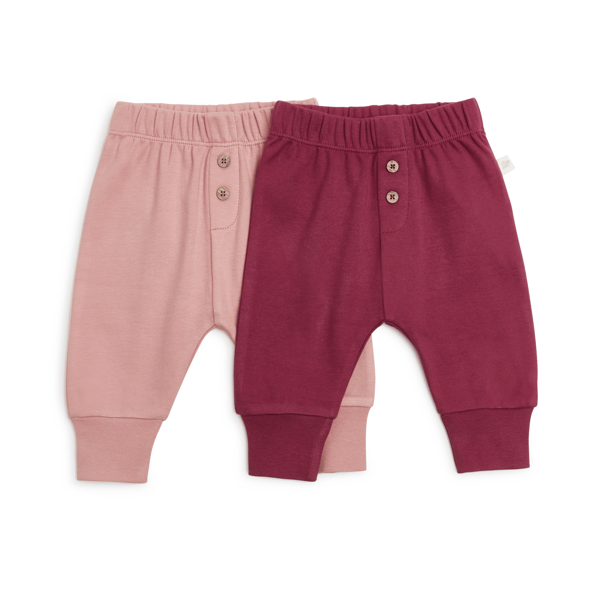 Tiny Kind 2 Pack Pants - Rose Pack, Newborn.