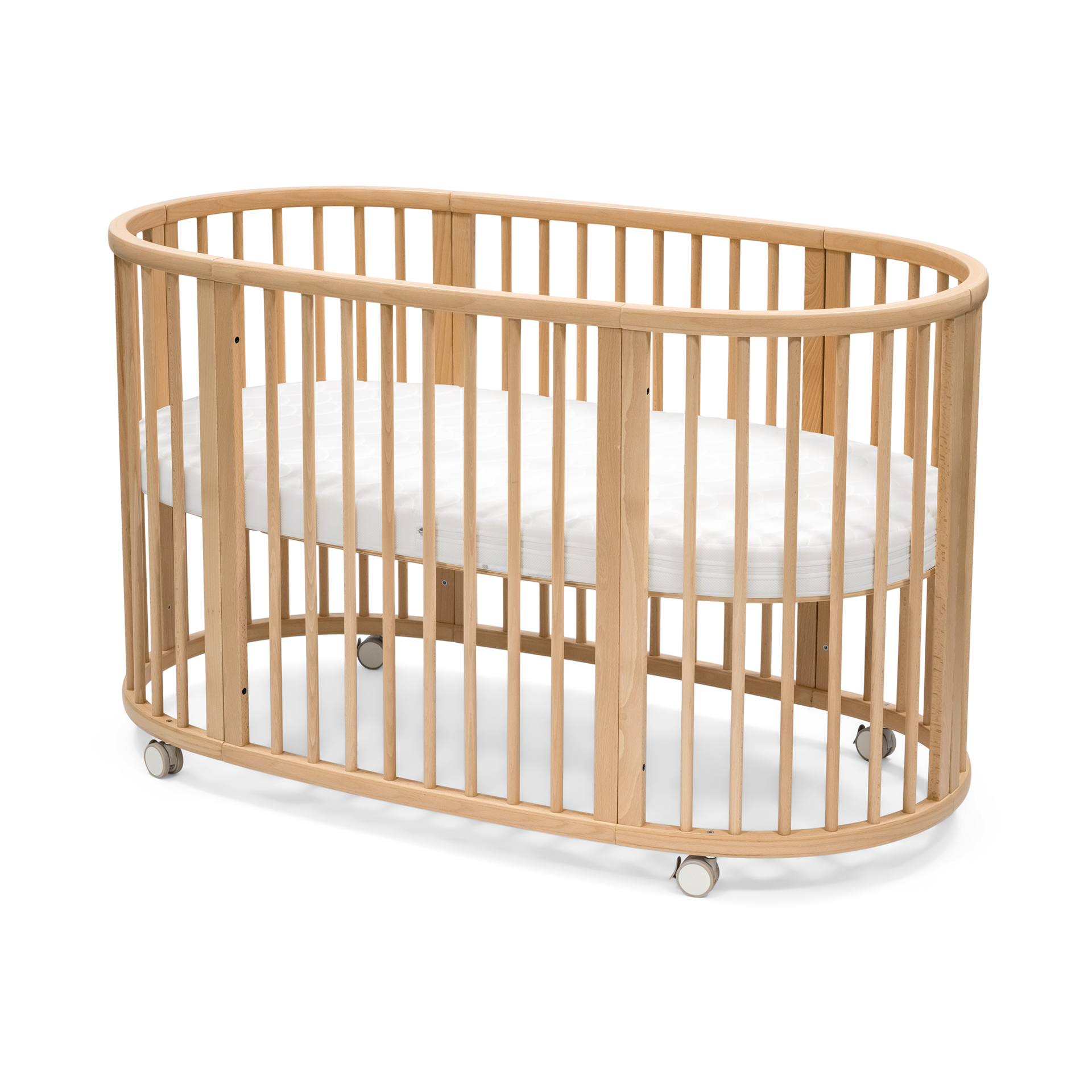 Stokke Sleepi Convertible Crib with Mattress.