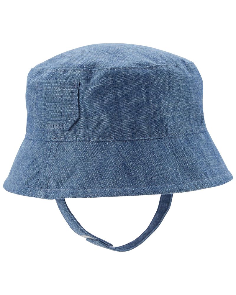 Chambray Bucket Hat - $15.00.