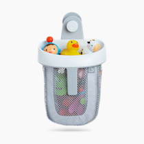 Munchkin® Super Scoop™ Hanging Bath Toy Storage with Quick Drying Mesh, Grey