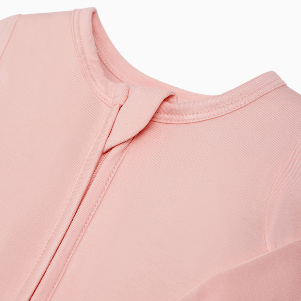 Tiny Kind Bamboo Viscose Solid 2-Way Zip Footie.
