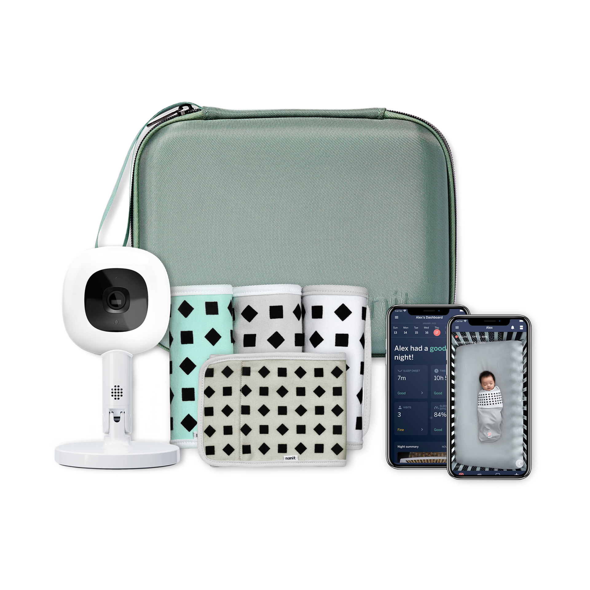 Nanit Nanit x Babylist Ultimate Travel Pro Camera Flex Bundle