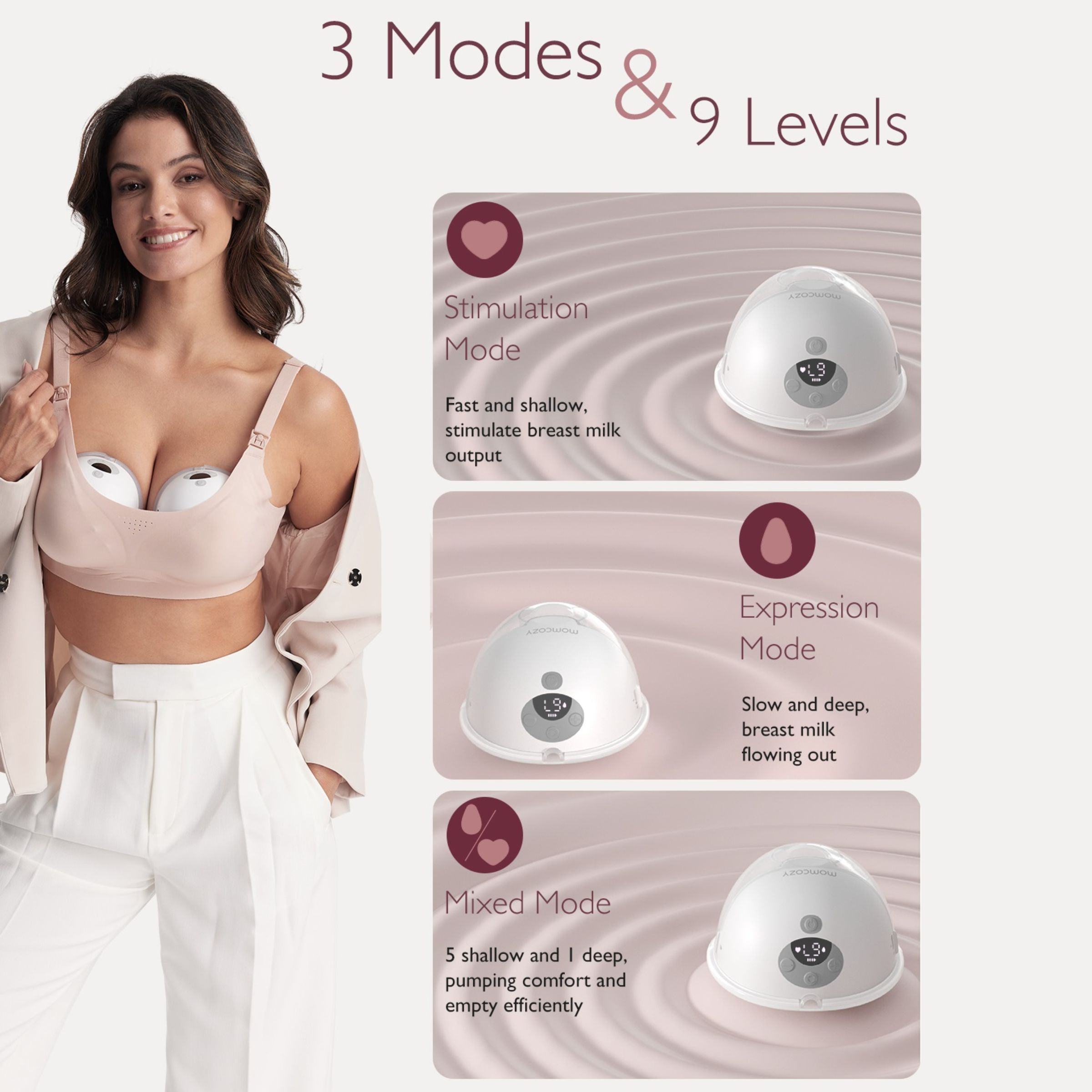 Momcozy M5 All-In-One Breast Pump.