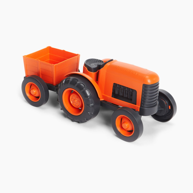 Green Toys Tractor - Orange.