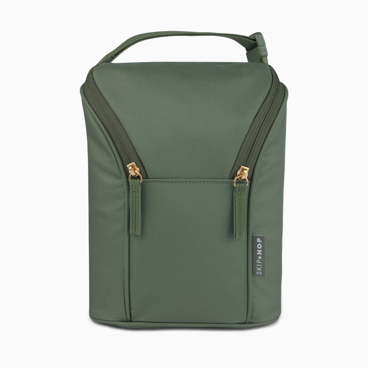 Skip Hop Grab & Go Double Bottle Bag - Sage.