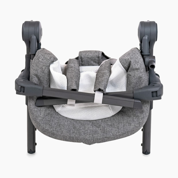 Baby Delight Bloom Soothing Adjustable Infant Lounger - Charcoal Tweed.