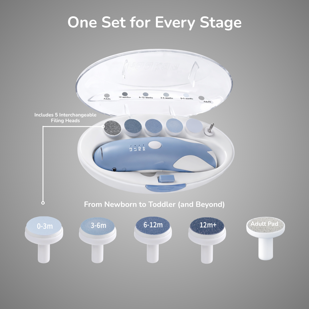Haakaa Friendly Whale Nail Care Set.