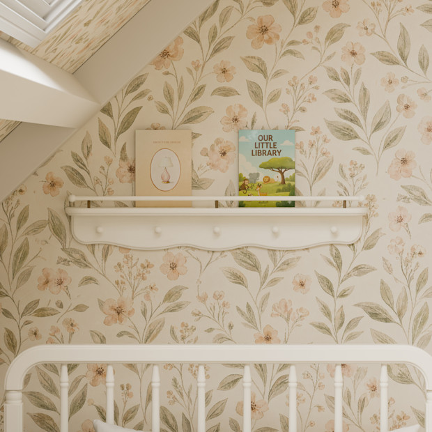 Namesake Liberty 31" Wall Shelf with Hooks.