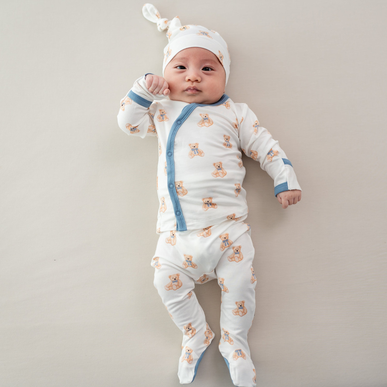 Kyte Baby Take Me Home Set with Cap - Teddy Bear, Newborn.