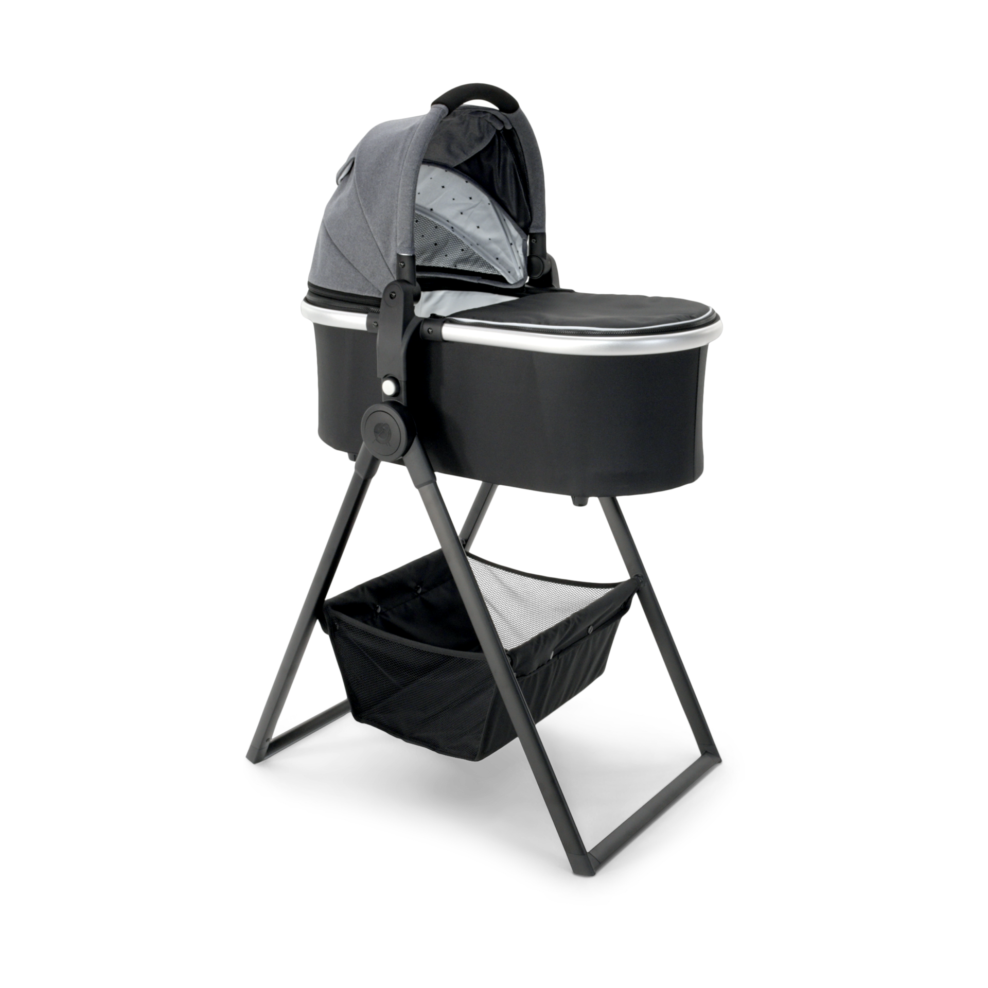Mockingbird Bassinet + Bassinet Stand Bundle.