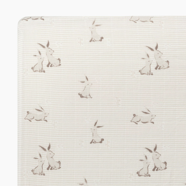 Crane Baby Avery Organic Cotton Fitted Crib Sheet.