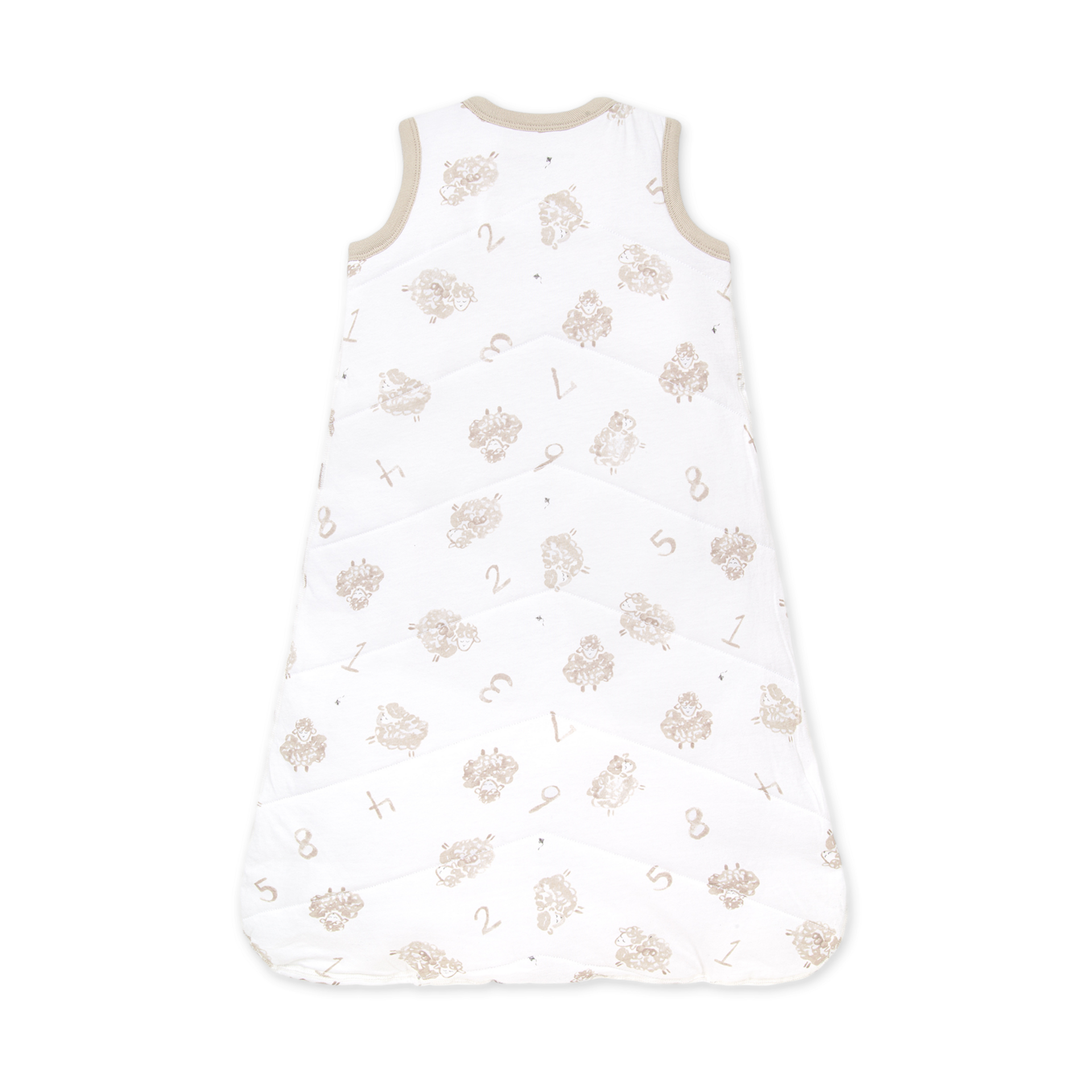 Burt's Bees Baby Quilted Beekeeper Organic Cotton Wearable Blanket Counting Sheep, Medium