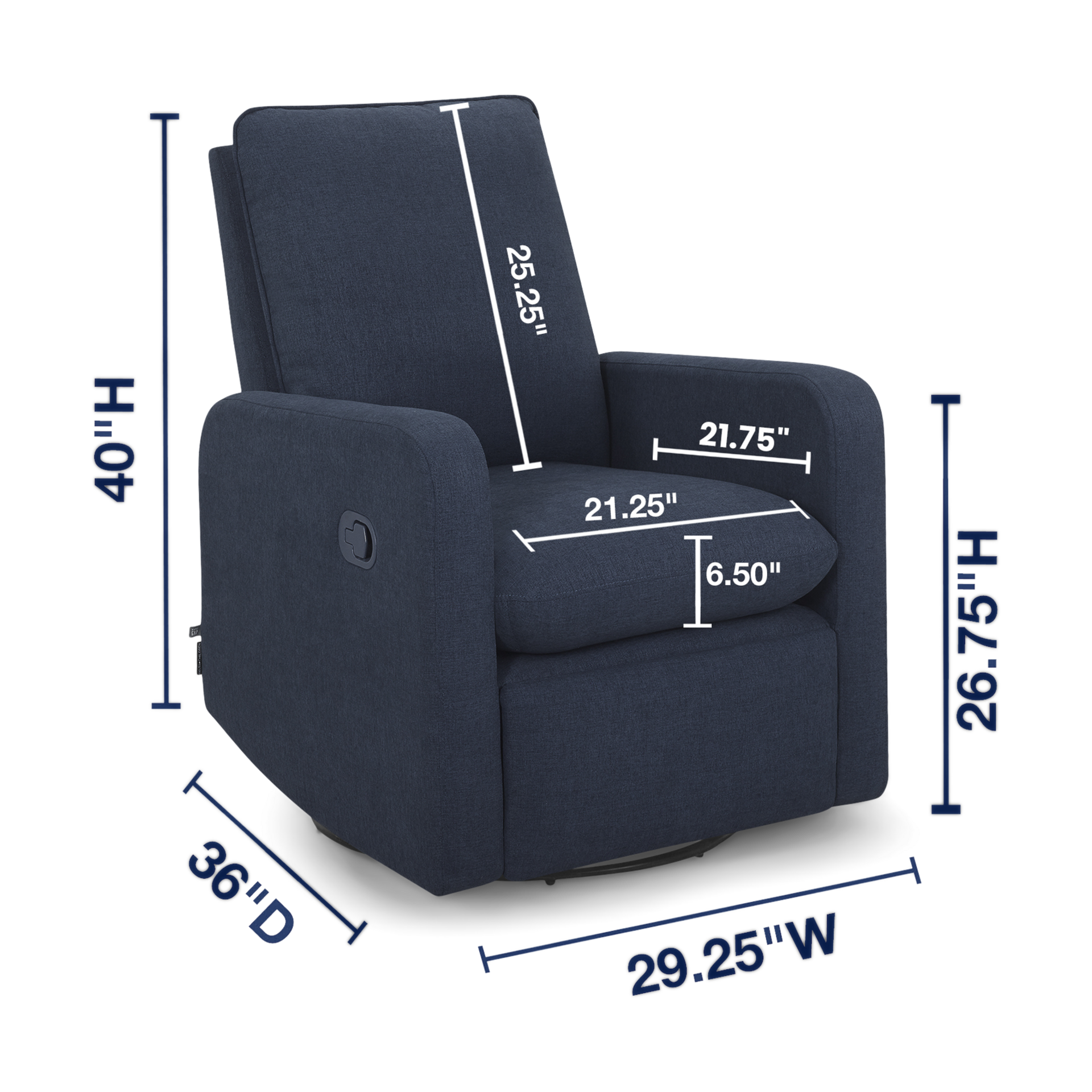 Delta Children babyGap Cloud Recliner - Sailor.