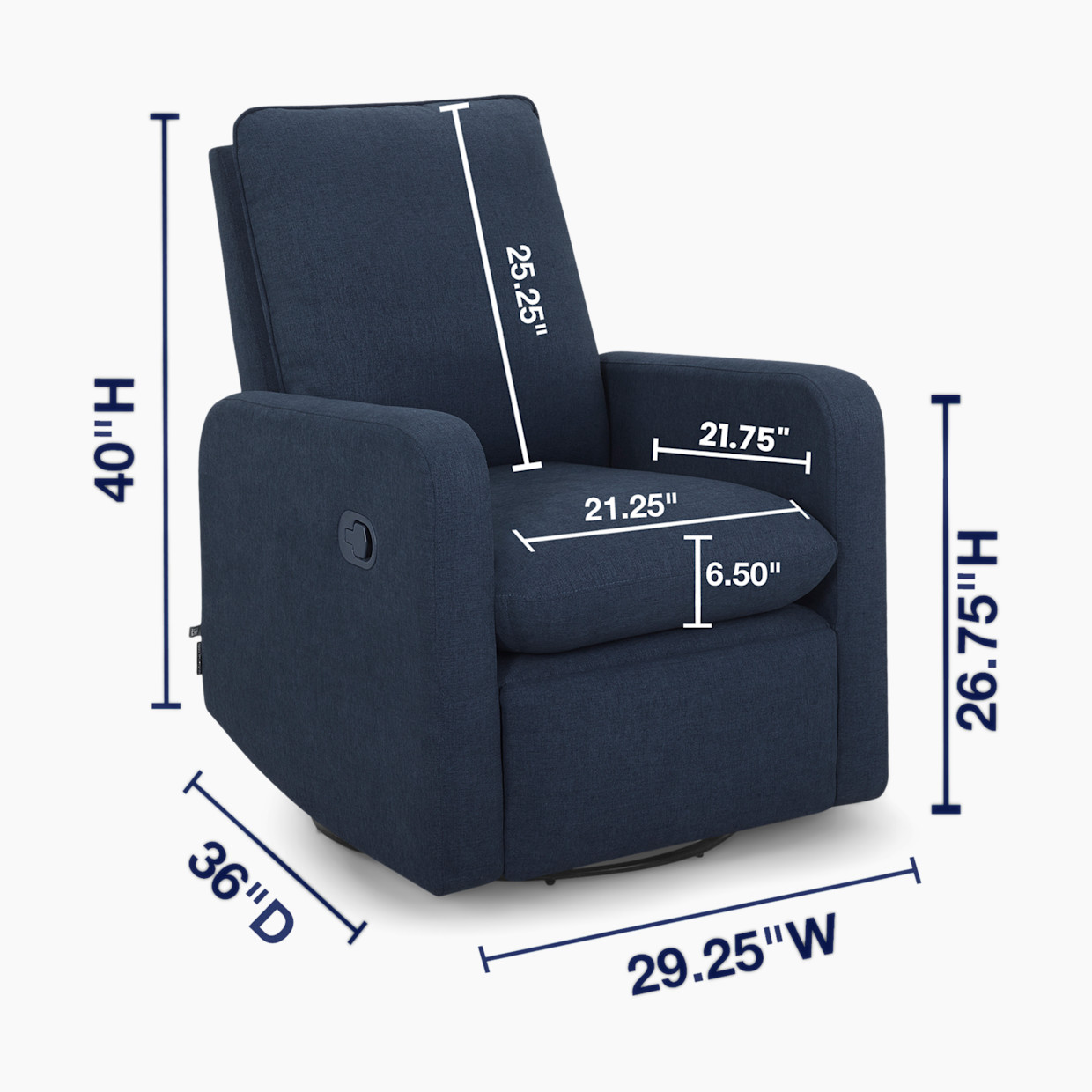 Delta Children babyGap Cloud Recliner - Sailor.