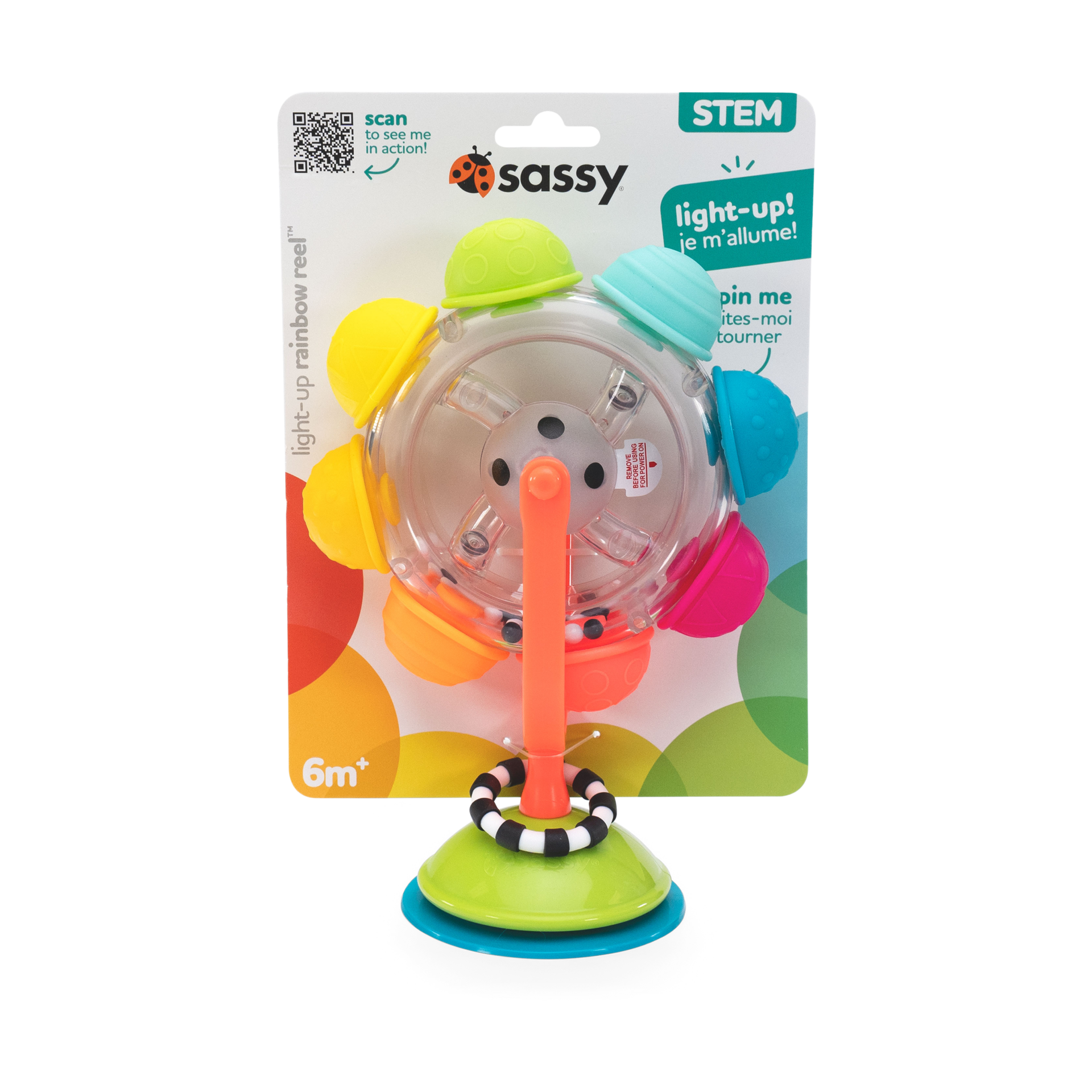 Sassy Light Up Rainbow Reel.