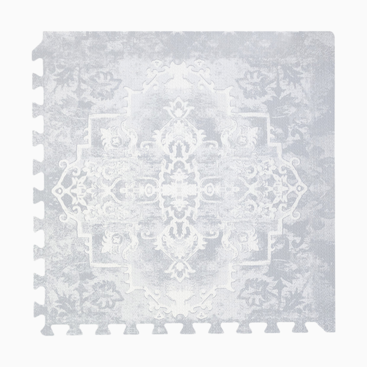 Toddlekind Haven Foam Play Mat | Parisa Collection - Pearl Blue, 6X8.