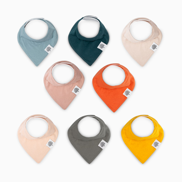 Parker Baby Co. Bandana Bib Set (8-Pack).
