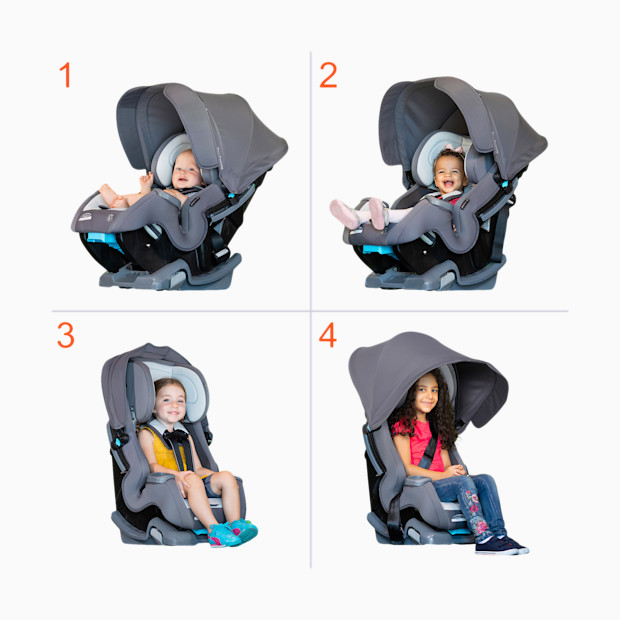 Baby Trend Cover Me 4-in-1 Convertible Car Seat.