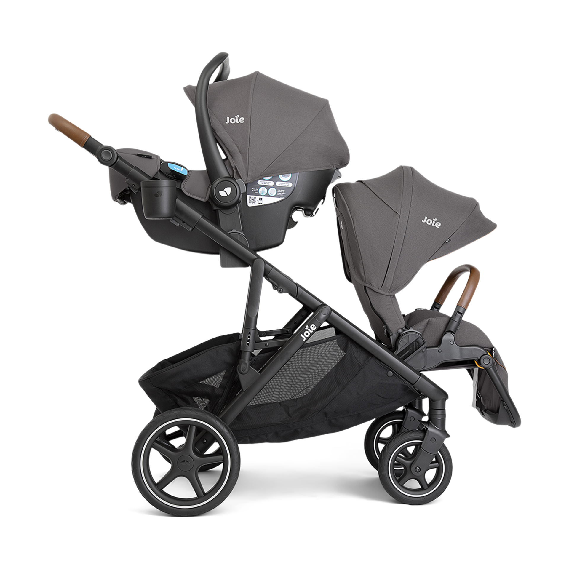 Joie Chive And Rue Travel System - Thunder.