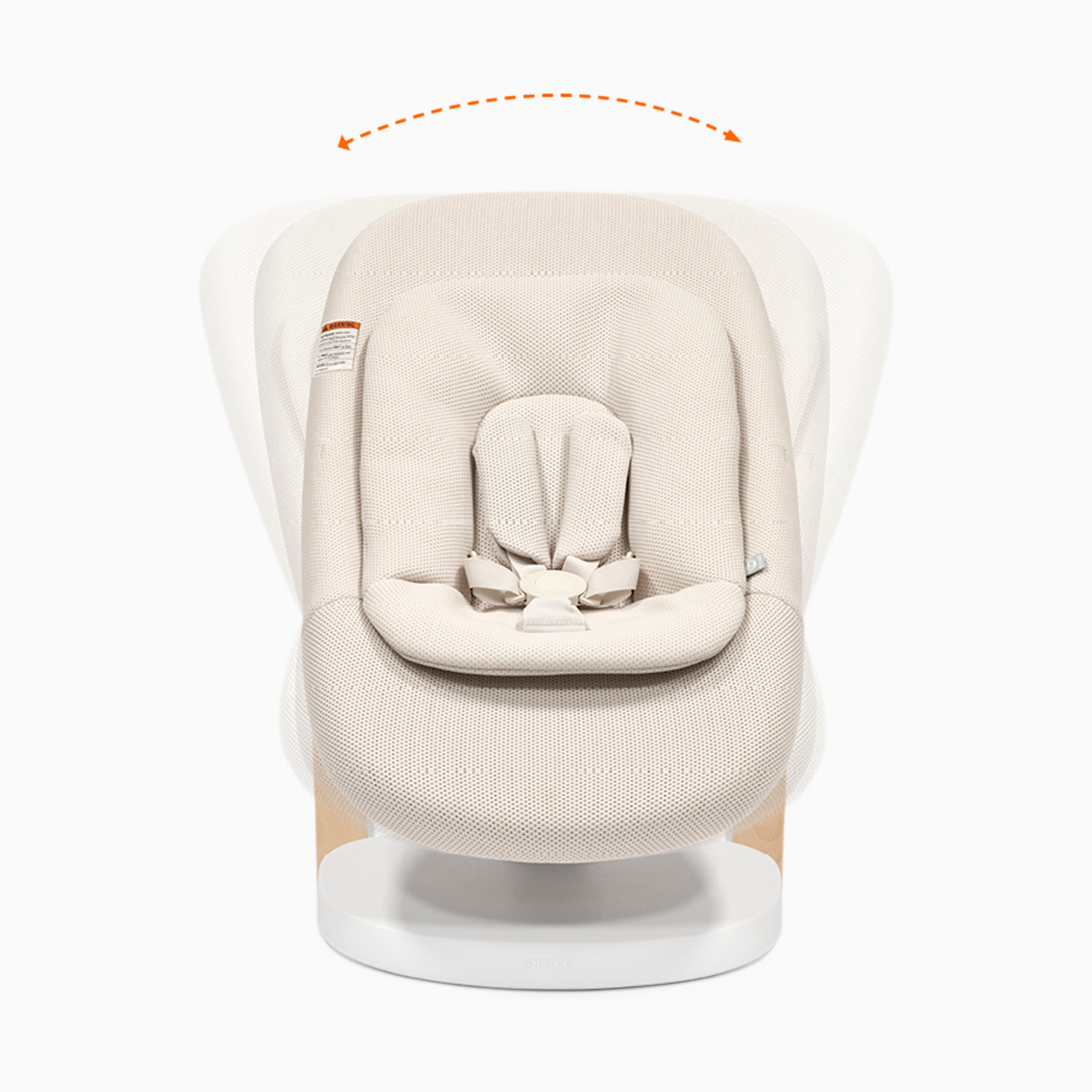 Stokke Yoga 2-in-1 Swing and Bouncer - Light Sand.