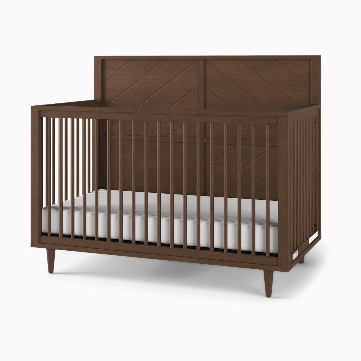 Child Craft Surrey Hill 4-In-1 Convertible Crib - Toasted Chestnut.