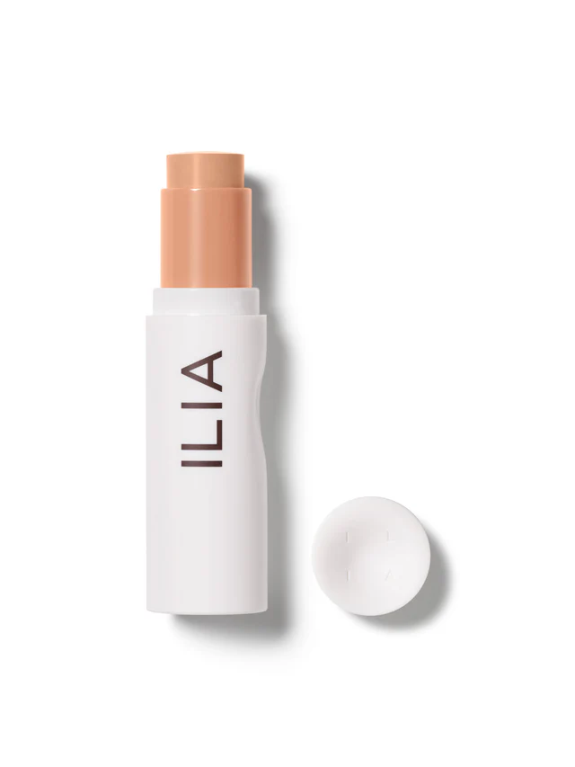 ILIA Beauty Skin Rewind Blurring Foundation + Concealer Stick.