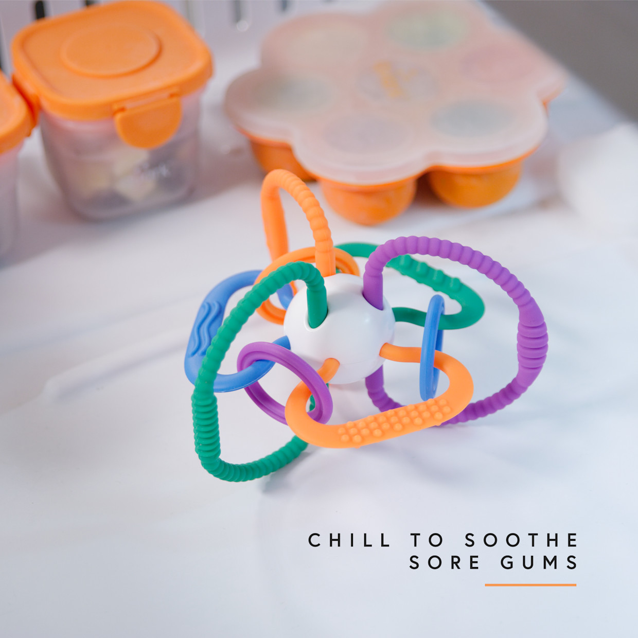 Quark Thiingy Teething Ball.