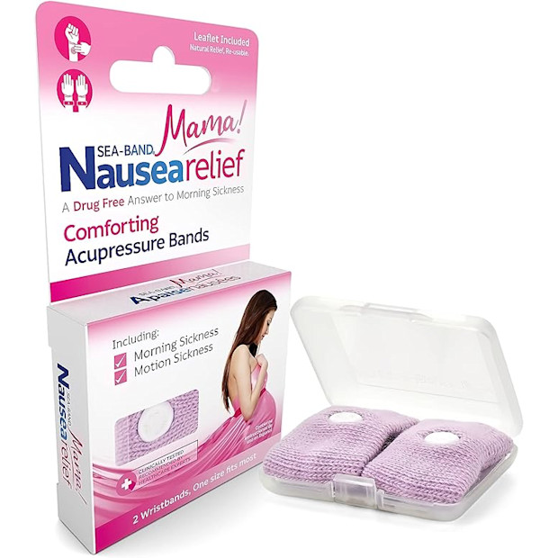 Sea-Band Anti-Nausea Acupressure Wristband.