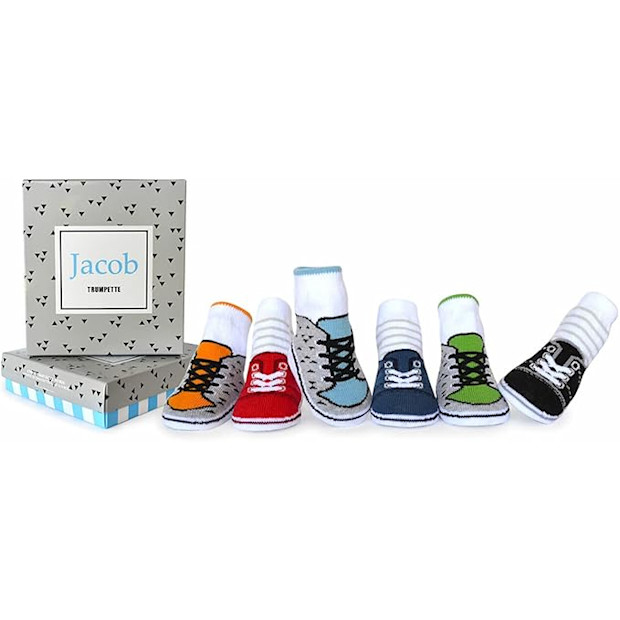 Trumpette Infant & Newborn Sock Set - 6 Pairs.