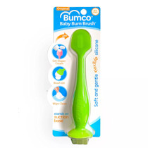Baby Bum Brush Diaper Cream Brush - Green Full Size: Whole Body Application, Rubber Material