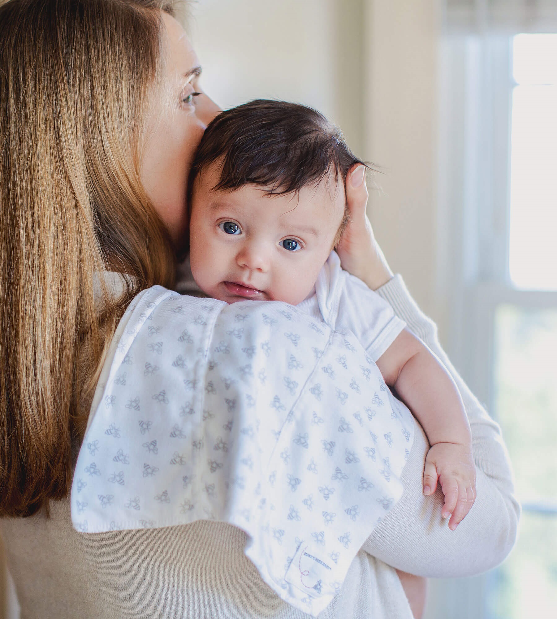 burt's bees baby burp cloths