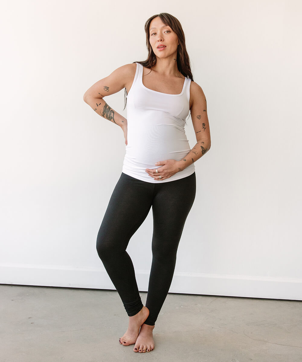 Storq Signature Maternity Leggings - $68.00.