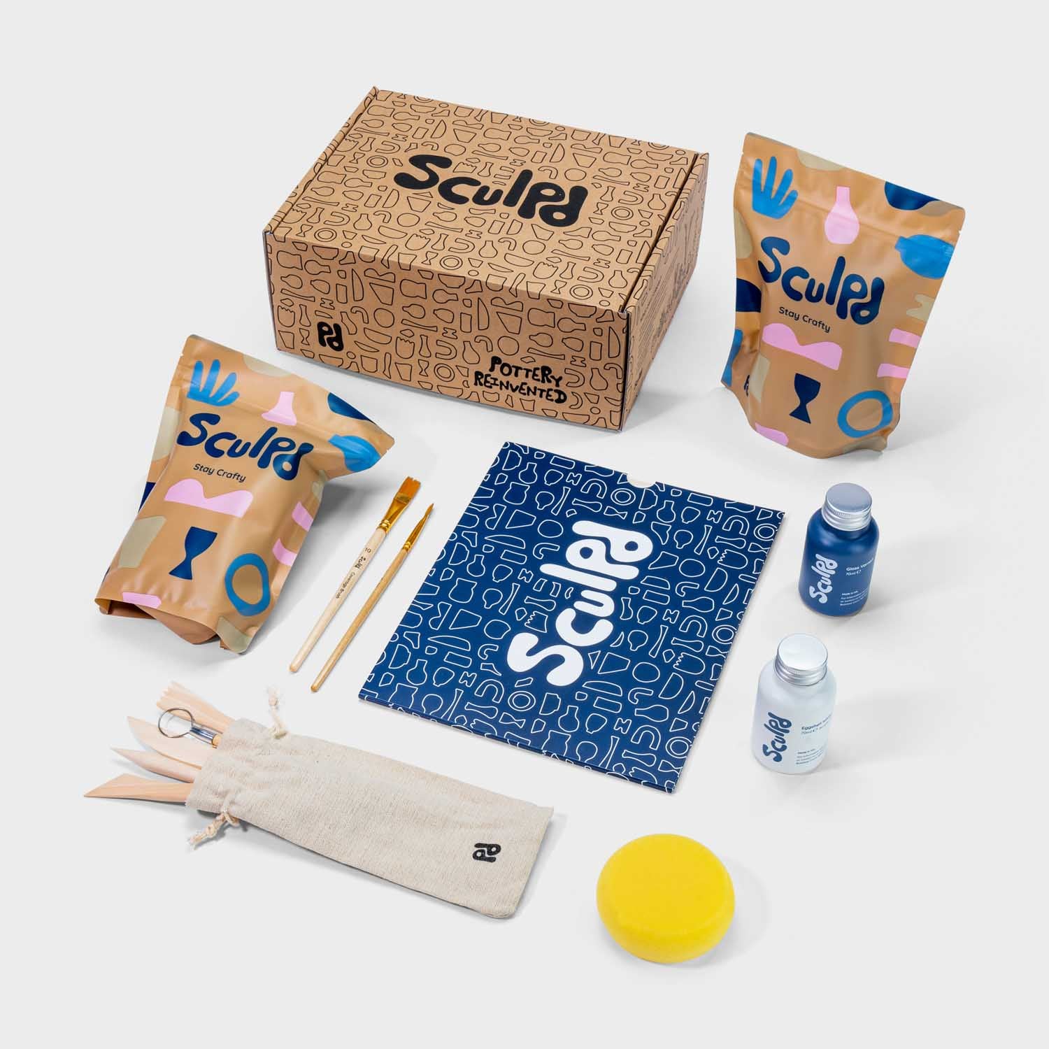 Sculpd  Pottery Kit.