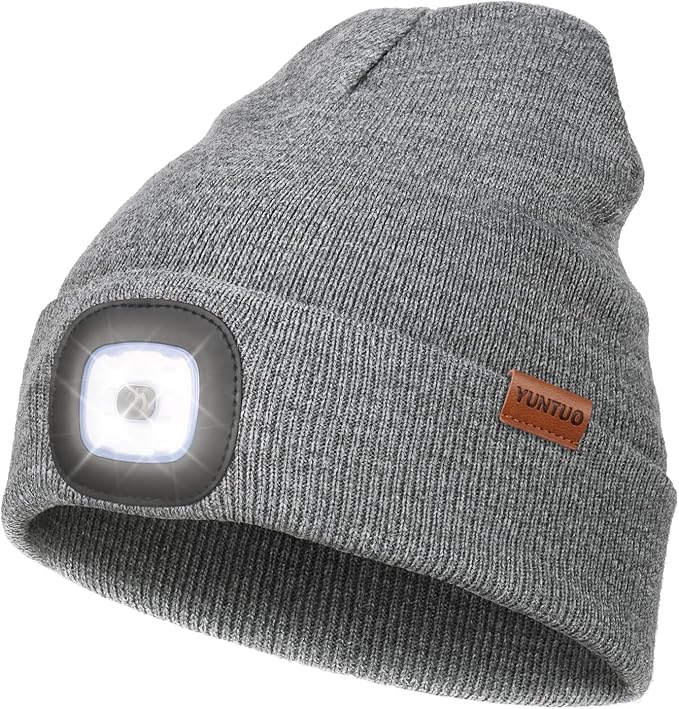 LED Beanie with The Light.