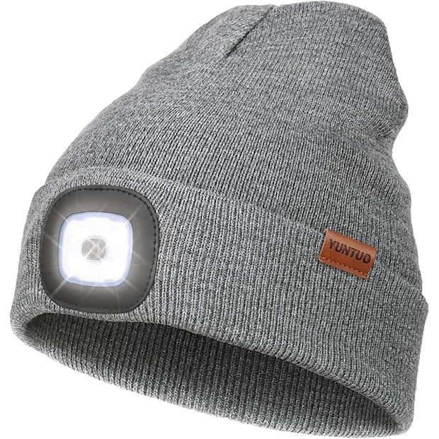 LED Beanie with The Light.