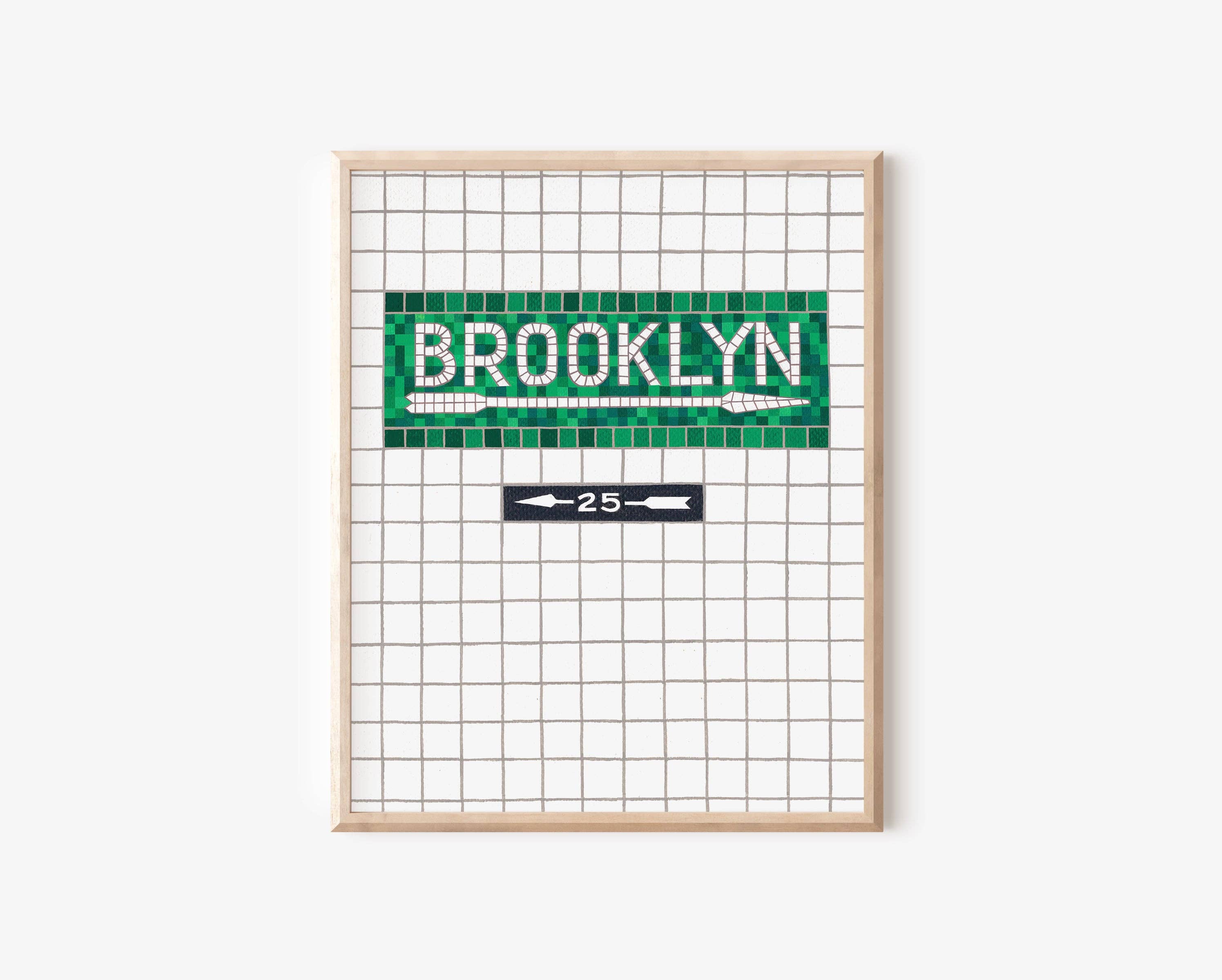 Jen Wang Studios Brooklyn Art Print.