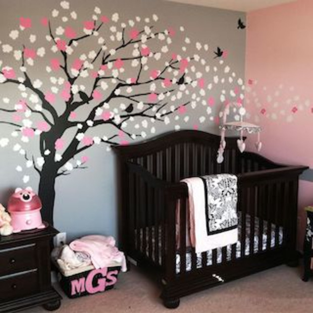 Cherry Blossom Tree Decal - $130.00.
