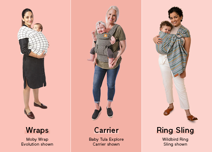 Verknald Regan praktijk How to Choose a Baby Carrier, Wrap or Sling
