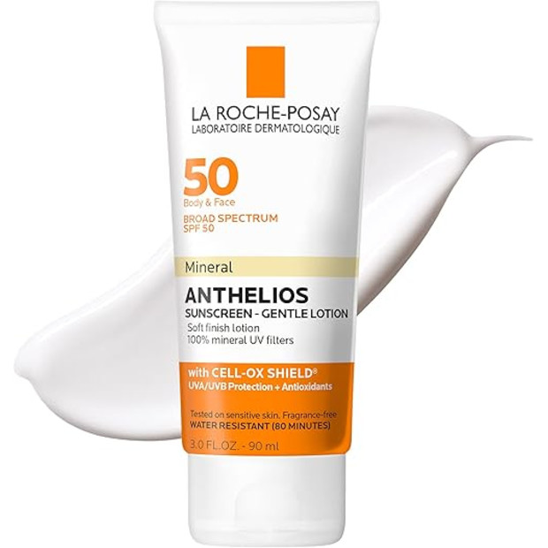 La Roche-Posay Anthelios Mineral Sunscreen SPF 50.