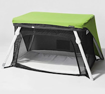 Lotus Crib Fun Shade (Green): Pack & Play Crib Shade/Sun Cover for the Lotus