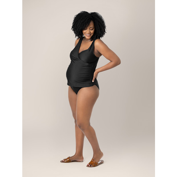 Crossover Maternity & Nursing Tankini.