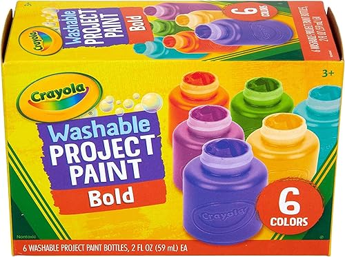 Crayola Washable Kids Paint (6ct).